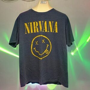 ❤️5 for $25❤️ - official Nirvana t-shirt (hole under left armpit)
